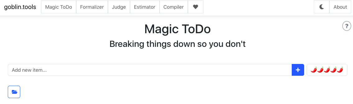 Magic ToDOホームページ